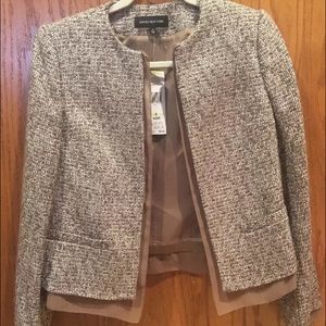 NWT Sz 4 Jones New York Tweed Blazer